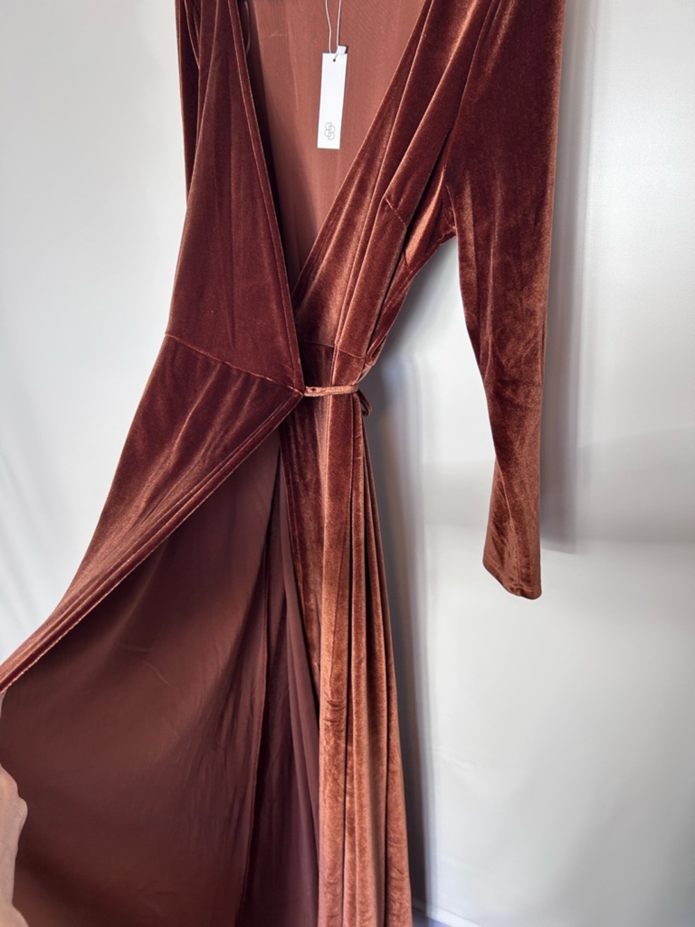 NWT Baltic Born Velvet Wrap Dress | XL - Picture 3 of 5